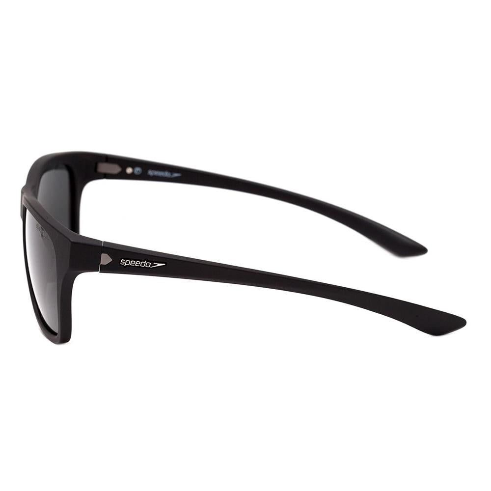 Óculos de Sol Speedo Longboard H01 Preto e Azul Translúcido Fosco / Azul Espelhado Polarizado - 55 mm A01 Preto Fosco/ Preto Polarizado 55 mm