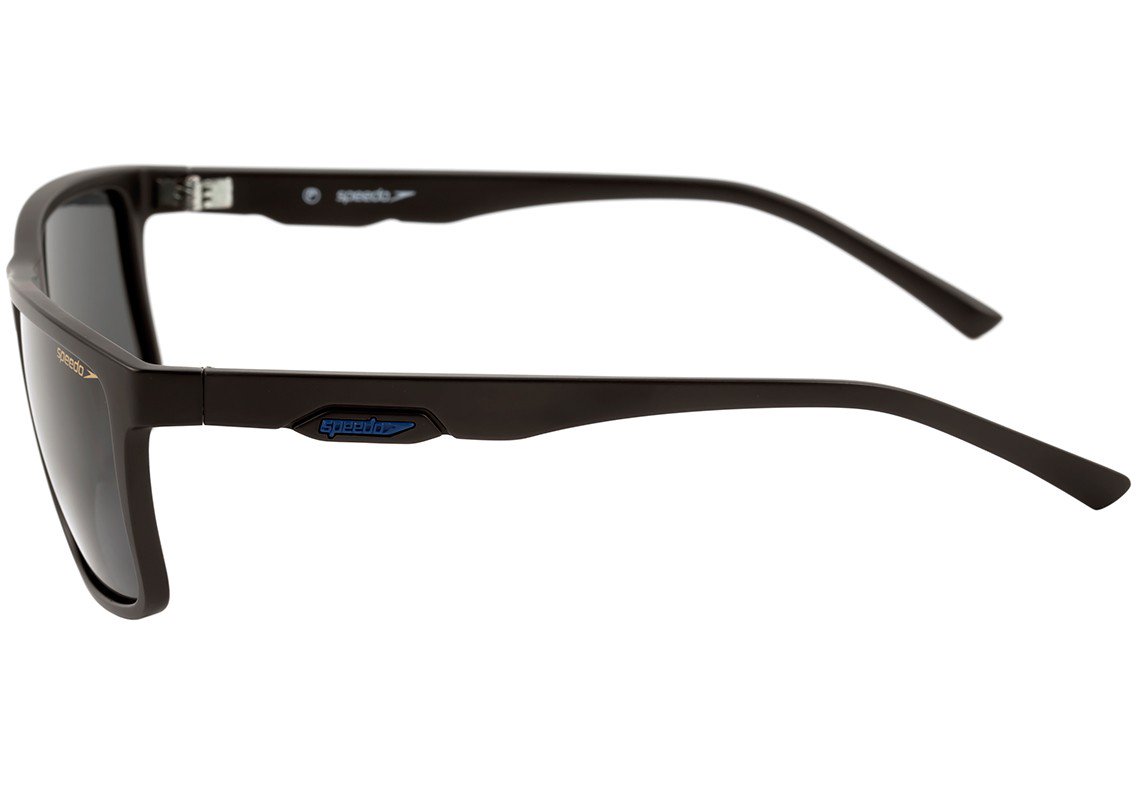 Óculos de Sol Speedo Off-Road D02 Cinza Fosco / Preto Polarizado - 59 mm
