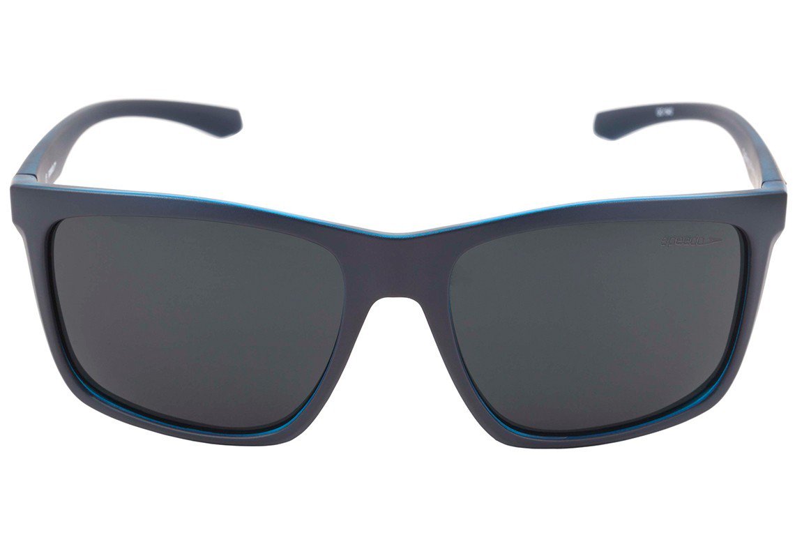 Óculos de Sol Speedo Sailing D02 Azul Fosco/ Preto Polarizado - 60 mm
