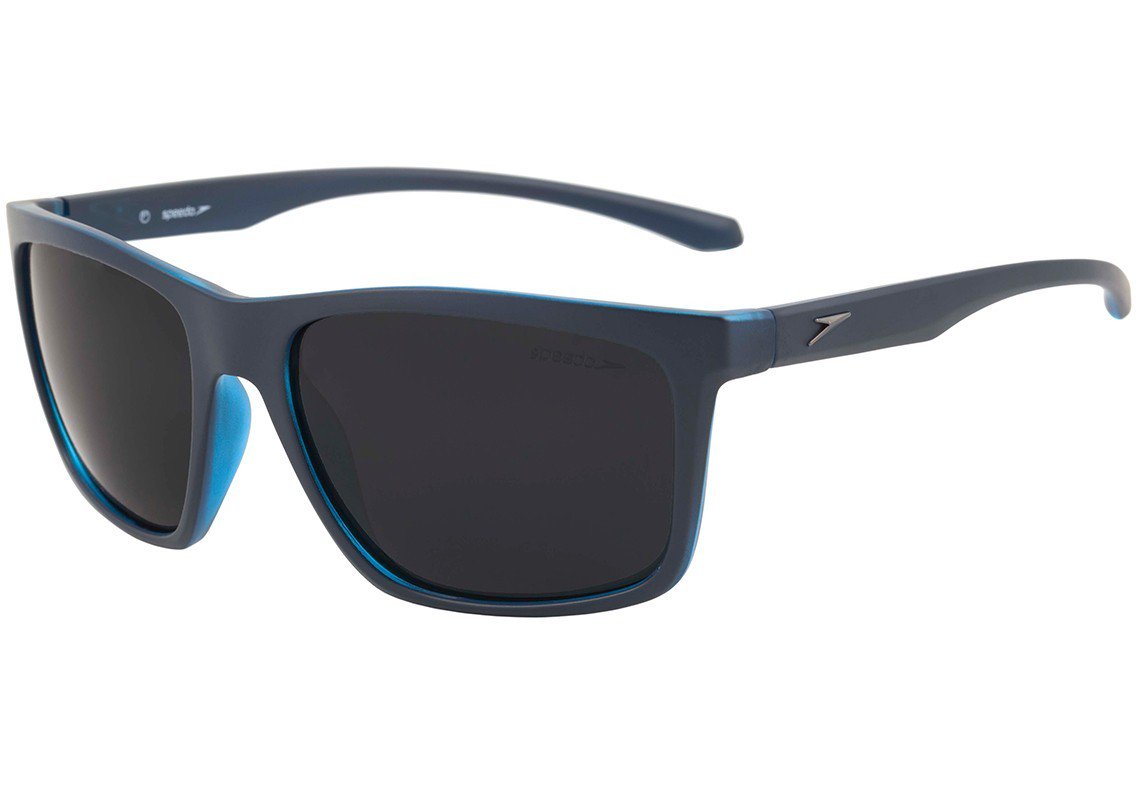 Óculos de Sol Speedo Sailing D02 Azul Fosco/ Preto Polarizado - 60 mm