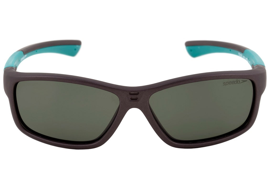Speedo Slide Infantil H05 Cinza e Verde Fosco / Verde Polarizado - 54 mm