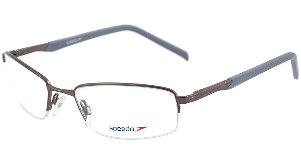 Óculos de Grau Speedo Sp 1271 02C Grafite E Cinza Fosco - 55 mm