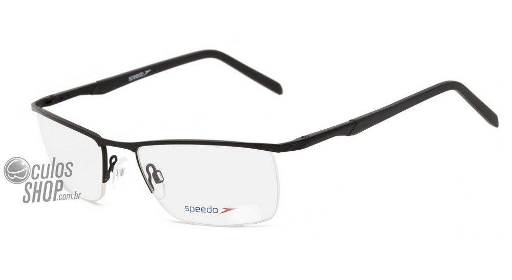 Óculos de Grau Speedo Sp1275 09A Preto Fosco - 55 mm