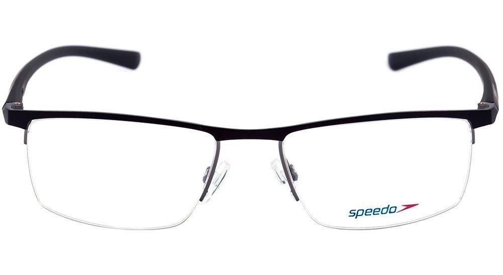 Óculos de Grau Speedo Sp 1299 02E Preto Fosco - 55 mm