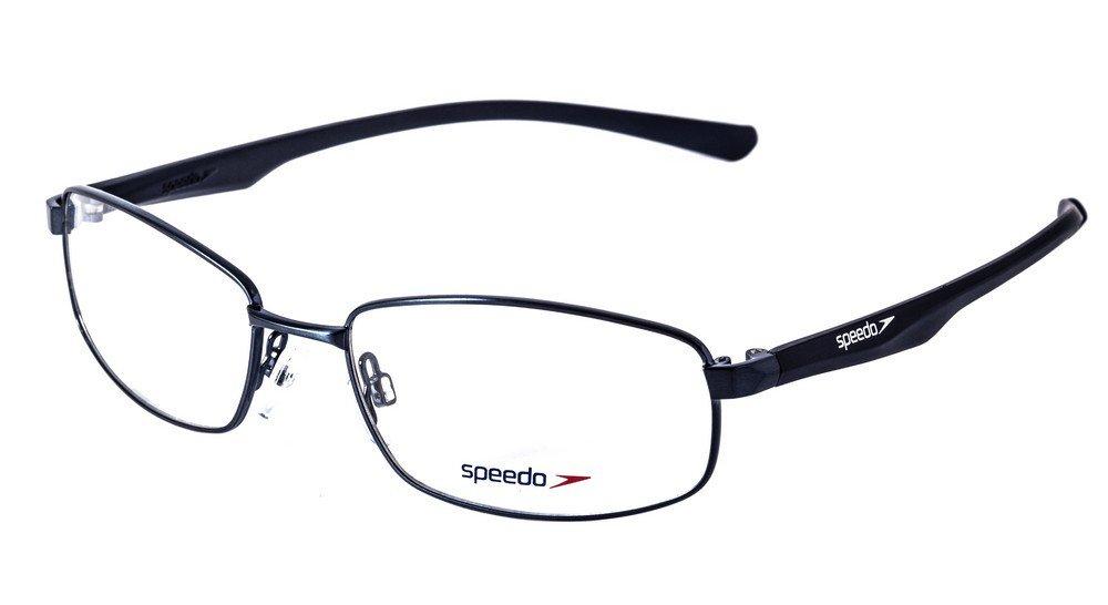 Óculos de Grau Speedo Sp 1300 06B Azul Brilho E Fosco - 55 mm