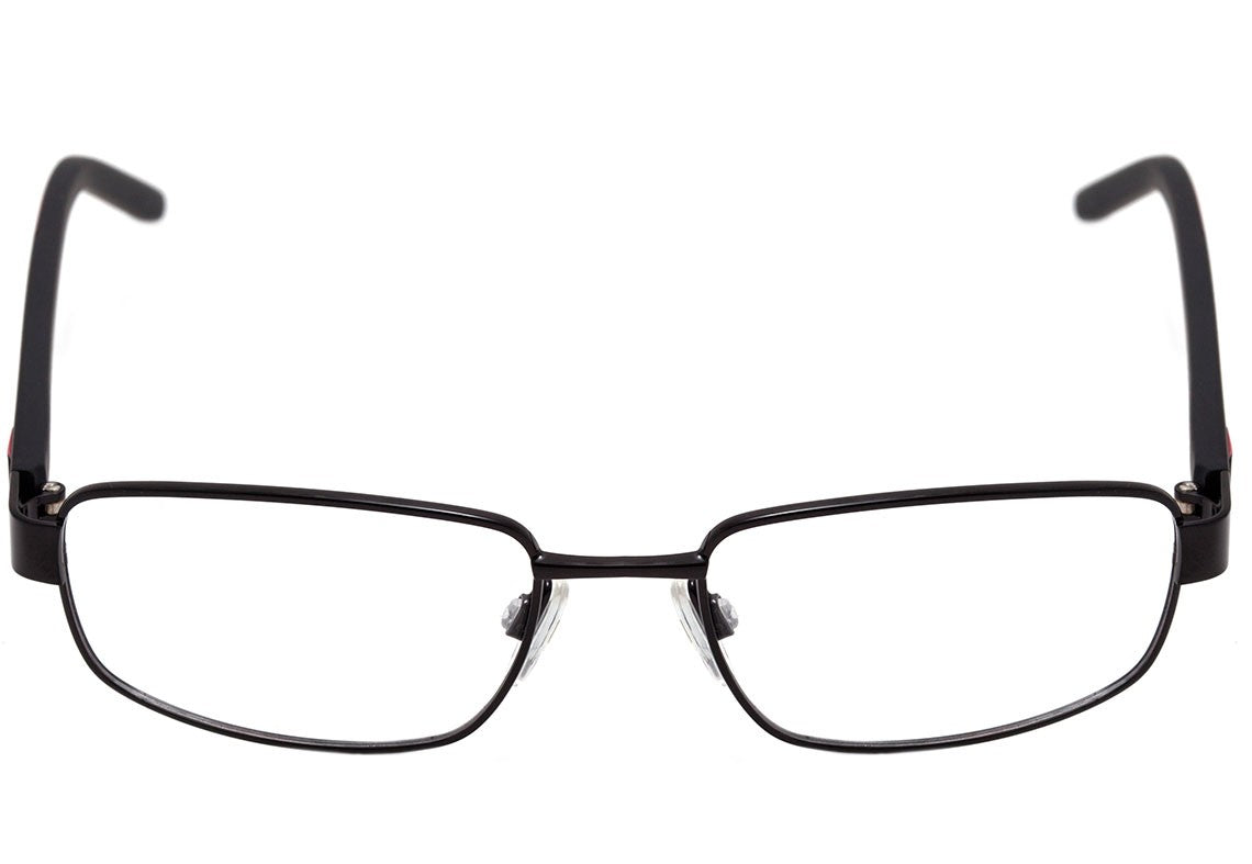 Óculos de Grau Speedo SP 1347 09B Preto Brilho Vermelho e Preto Fosco - 50 mm