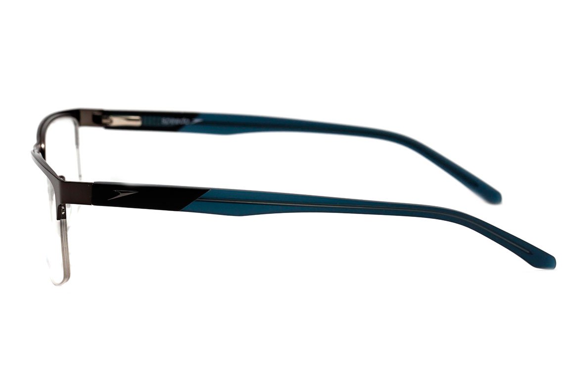 Óculos de Grau Speedo Sp 1368 02A Cinza Brilho 56 mm