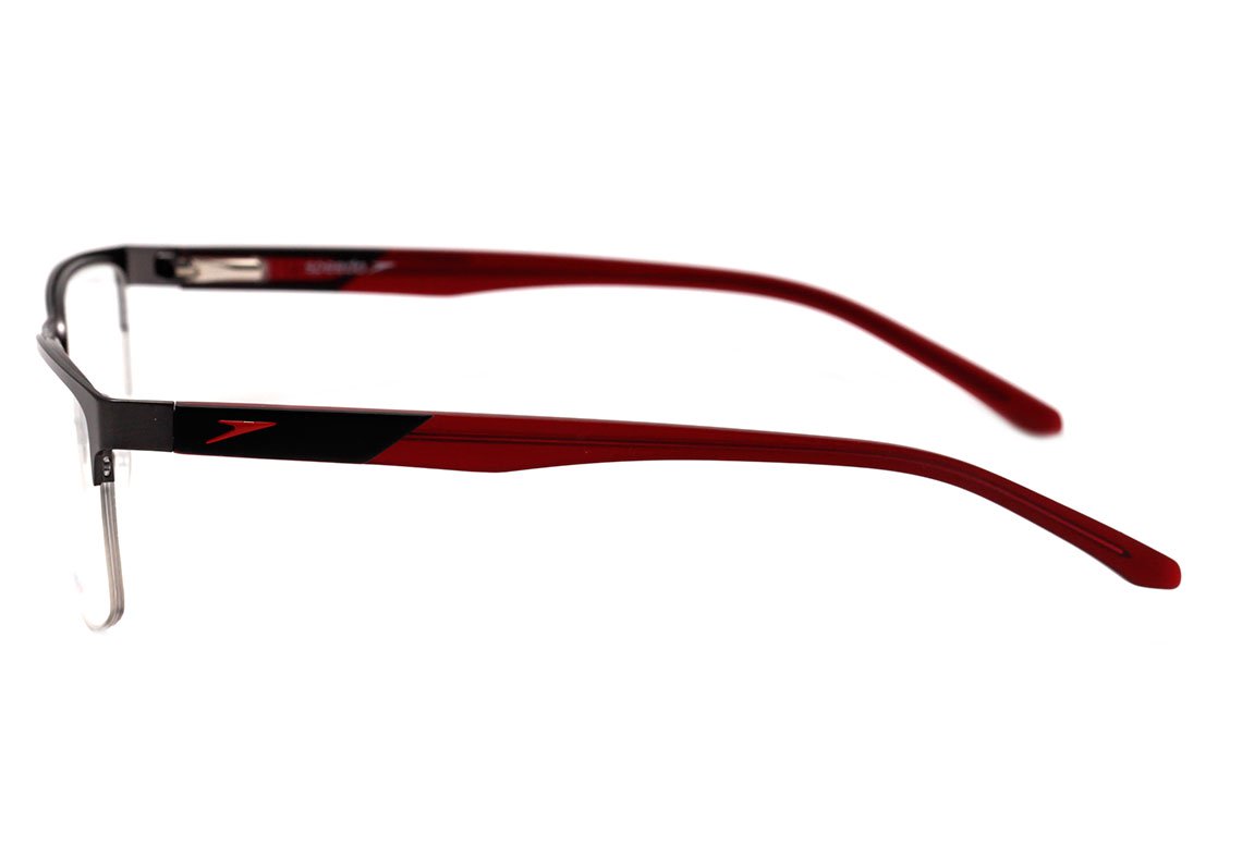 Óculos de Grau Speedo Sp 1368 02B Cinza Fosco 56 mm