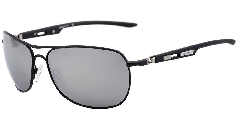 Óculos de Sol Speedo Sp 3036 09D Preto Fosco/ Preto Espelhado Polarizado - 62 mm