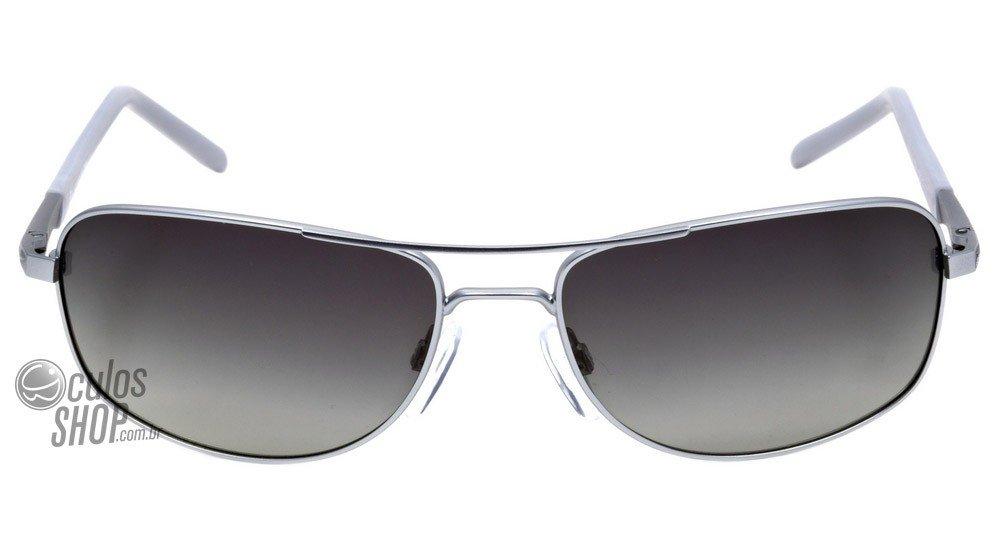 Óculos de Sol Speedo Sp 3042 03A Prata E Cinza Fosco/ Preto - 60 mm