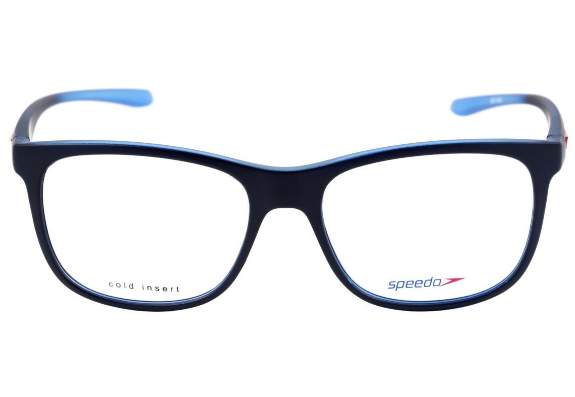 Óculos de Grau Speedo Sp 4011 D01 Azul Fosco - Lente 5,4 Cm