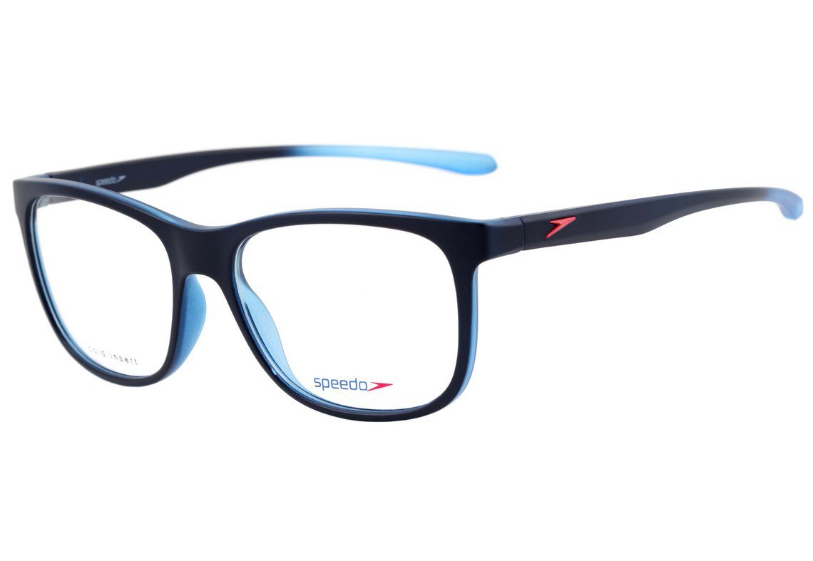 Óculos de Grau Speedo Sp 4011 D01 Azul Fosco - Lente 5,4 Cm