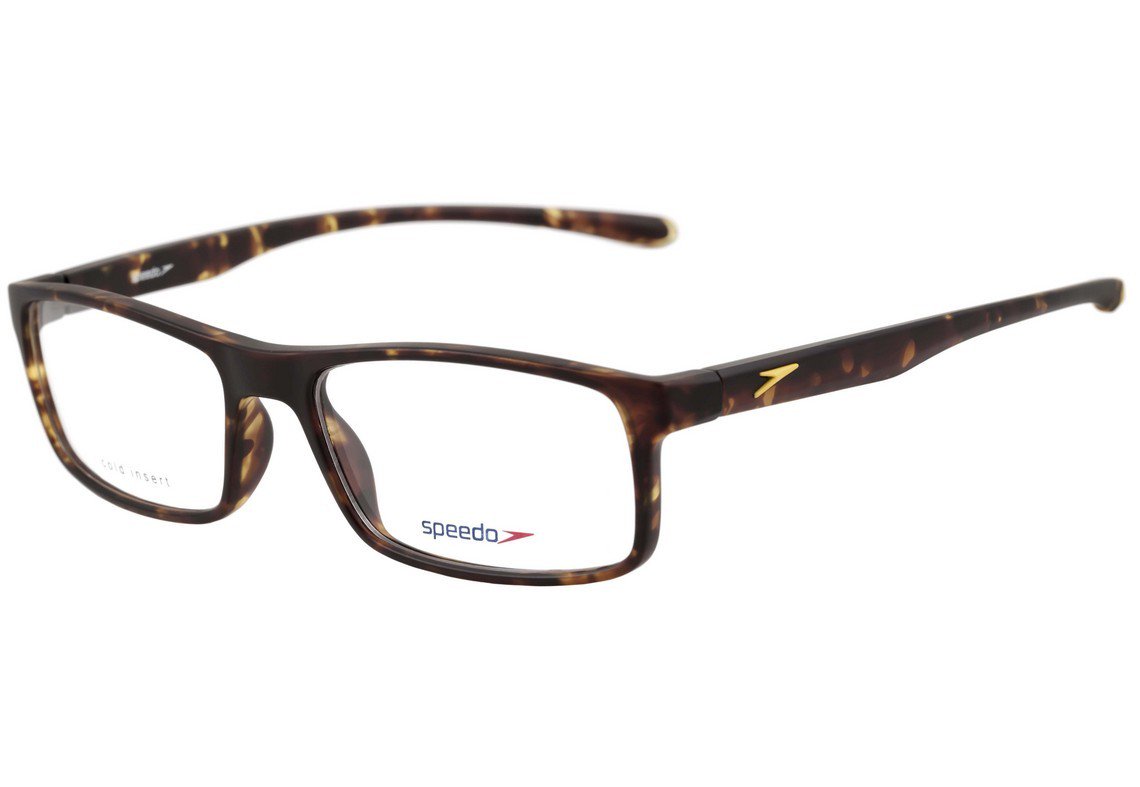 Óculos de Grau Speedo SP 4013 G21 Marrom Mesclado Fosco - 54 mm