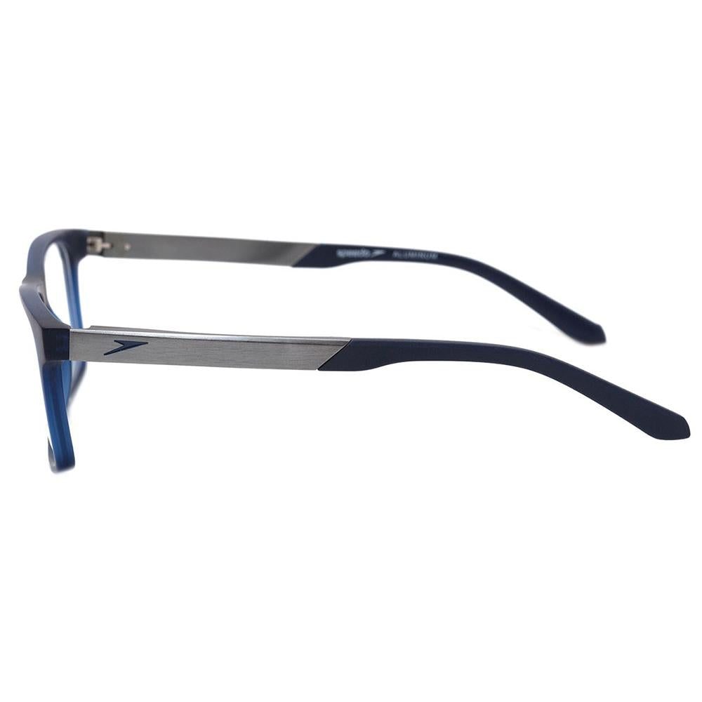 Óculos de Grau Speedo Sp 4018 T02 Azul E Cinza Fosco - 54 mm