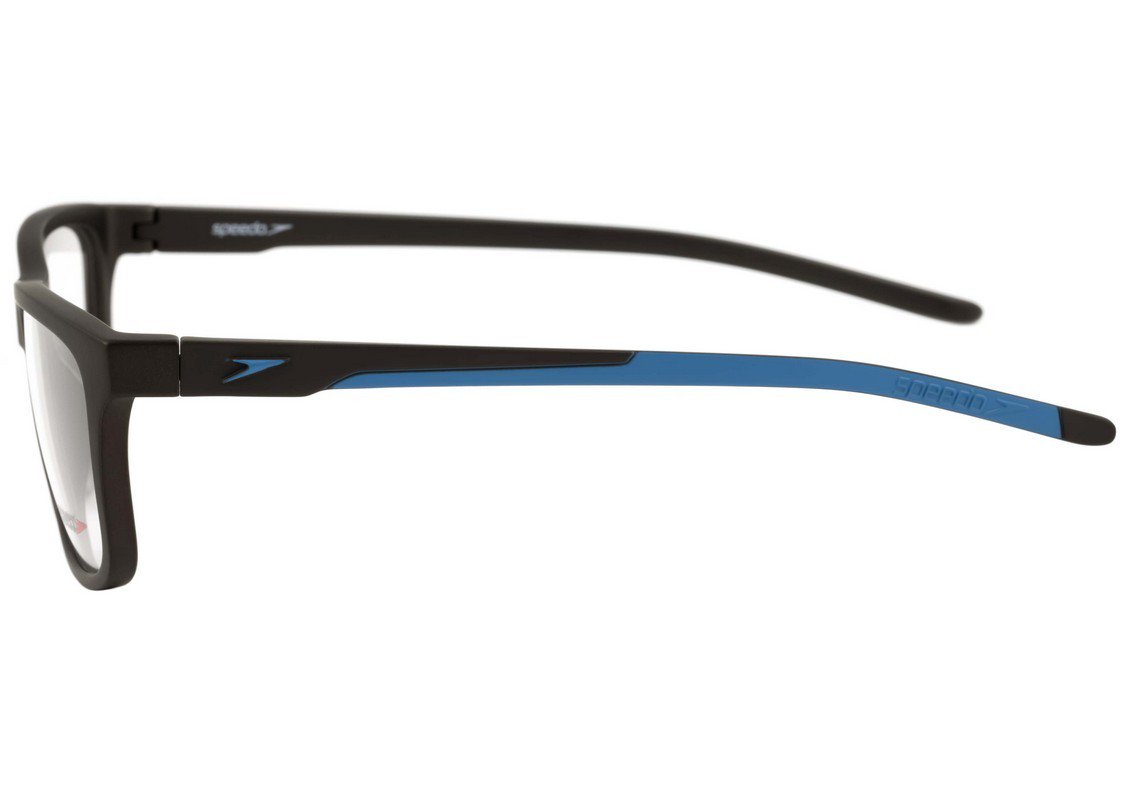 Óculos de Grau Speedo Sp 4021 D02 Cinza E Azul Fosco - 57 mm