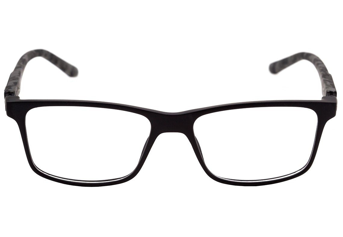Óculos de Grau Speedo Sp 4055 A01 Preto E Estampado Fosco - 54 mm