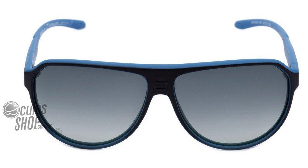Óculos de Sol Speedo Sp 5008 H01 Preto E Azul Fosco/ Preto Degradê Polarizado - Lente 6,1 Cm