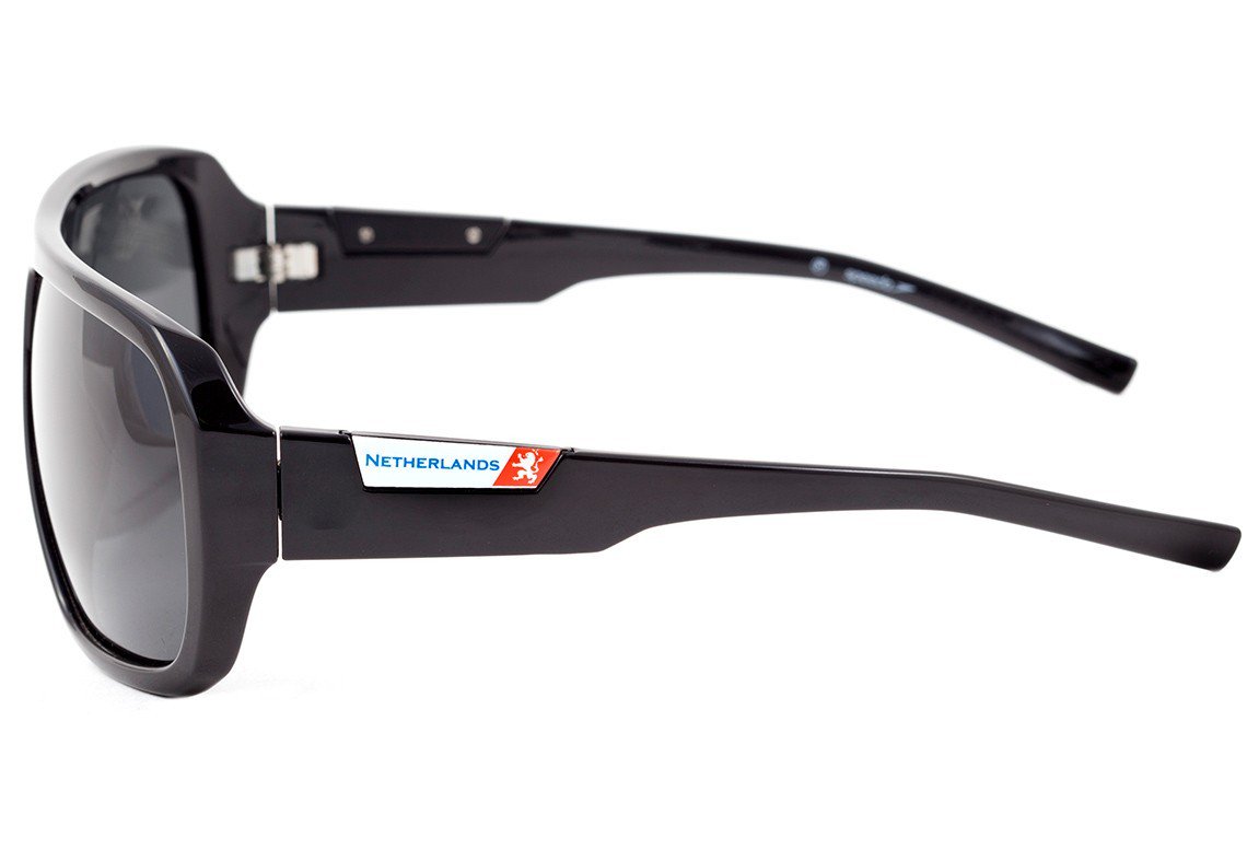 Óculos de Sol Speedo Sp 5041 Brasil - Preto Brilho/ Preto Polarizado - 64 mm