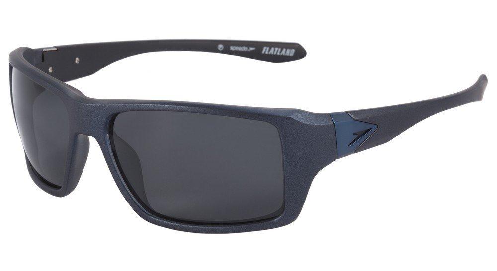 Óculos de Sol Speedo Sp 5042 D03 Azul E Preto Fosco/ Preto Polarizado - 62 mm