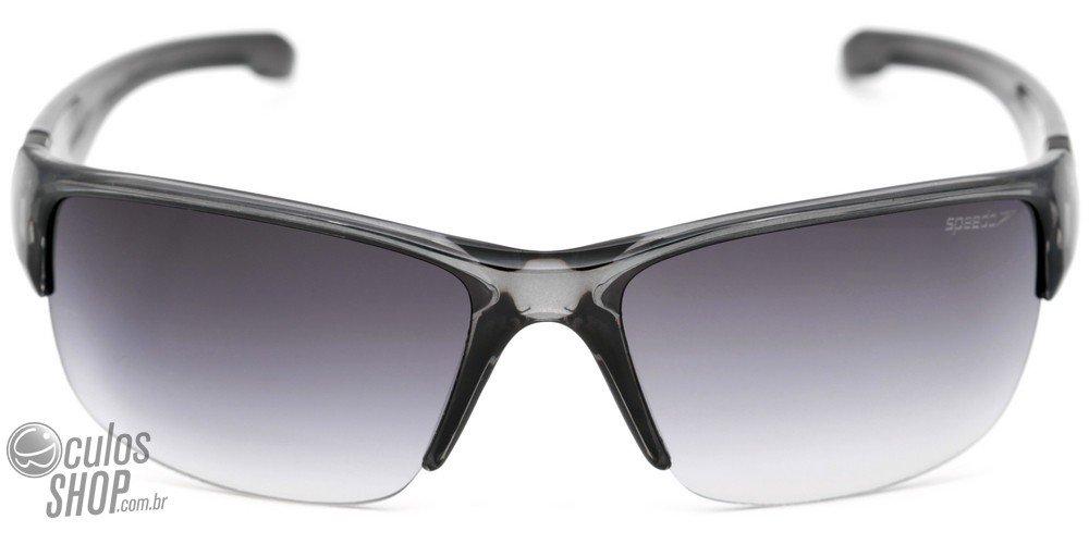 Óculos de Sol Speedo Sp 559 H01 Preto Translúcido/ Preto Degradê - 62 mm