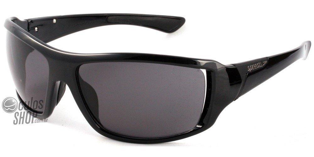 Óculos de Sol Speedo Sp 562 A02 Preto Brilho/ Preto - 63 mm