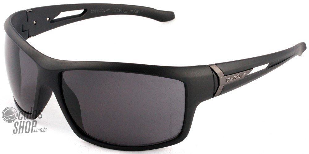 Óculos de Sol Speedo Sp 566 A01 Preto Fosco/ Preto - 67 mm