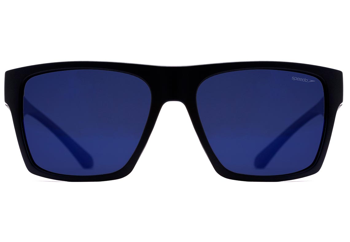 Óculos de Sol Speedo Undercut H04 Cinza E Vermelho Translúcido Fosco/ Cinza Polarizado 56 mm