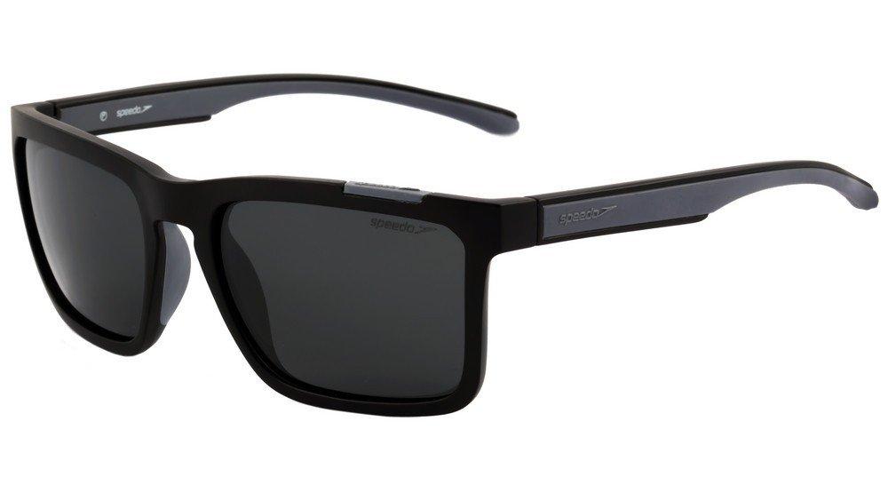 Óculos de Sol Speedo Voley A02 Preto E Cinza Fosco/ Preto - 57 mm