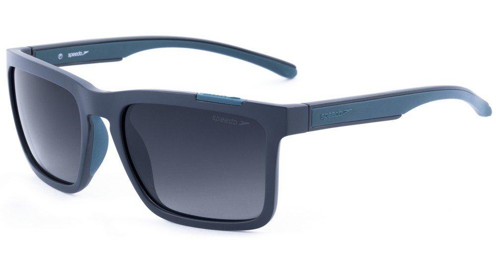 Óculos de Sol Speedo Voley D08 Azul Fosco/ Preto Degradê - 57 mm