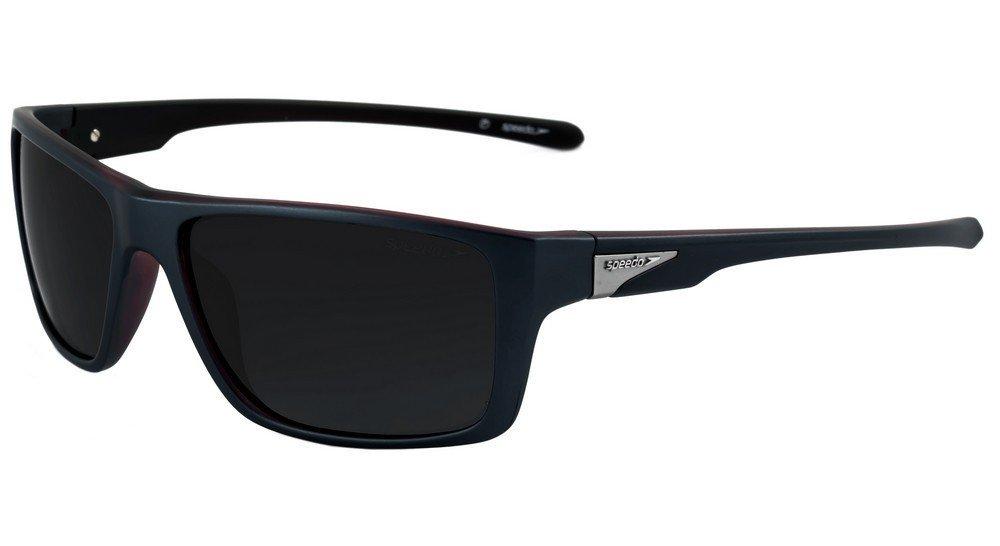 Óculos de Sol Speedo Wakeboard A02 Preto e Azul Fosco / Preto Polarizado - 60 mm H02 Azul E Vermelho Fosco/preto Degradê Polarizado - 60 mm