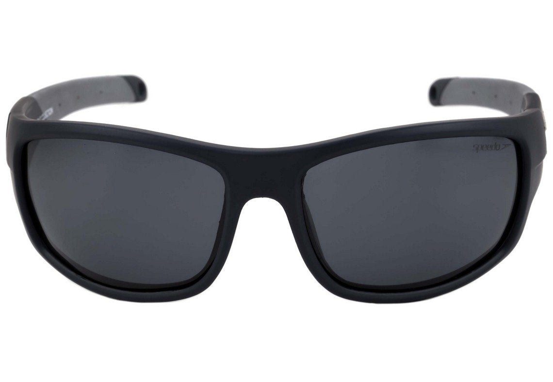 Óculos de Sol Speedo Water The Float Collection D01 Azul E Cinza Fosco/ Preto Polarizado - 62 mm