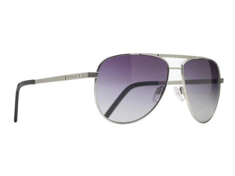 Óculos de Sol Evoke Air Flow Large - Silver Black/ Gray Degradê