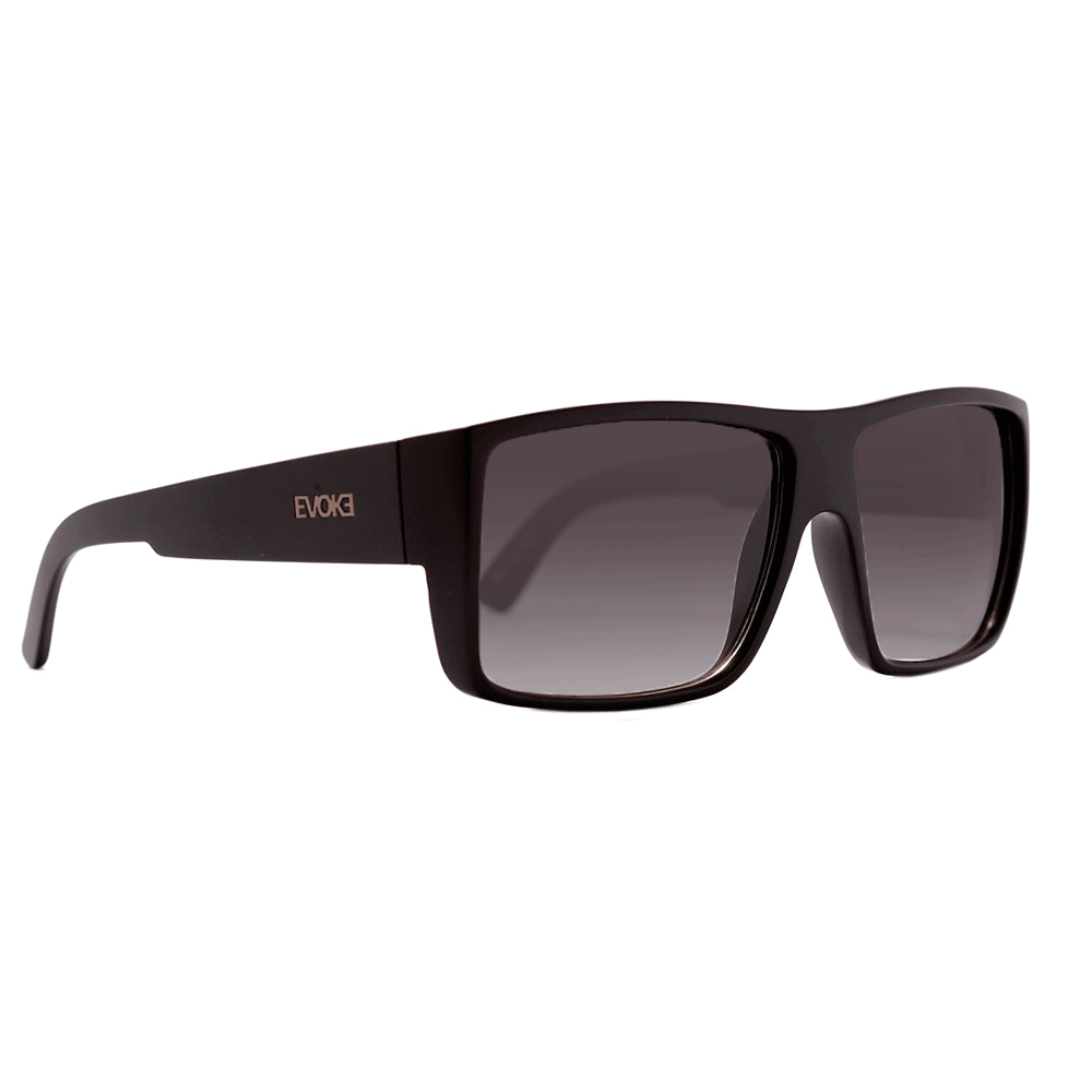 Óculos de Sol Evoke The Code Br01B Black Matte/ Brown Gradient Unico