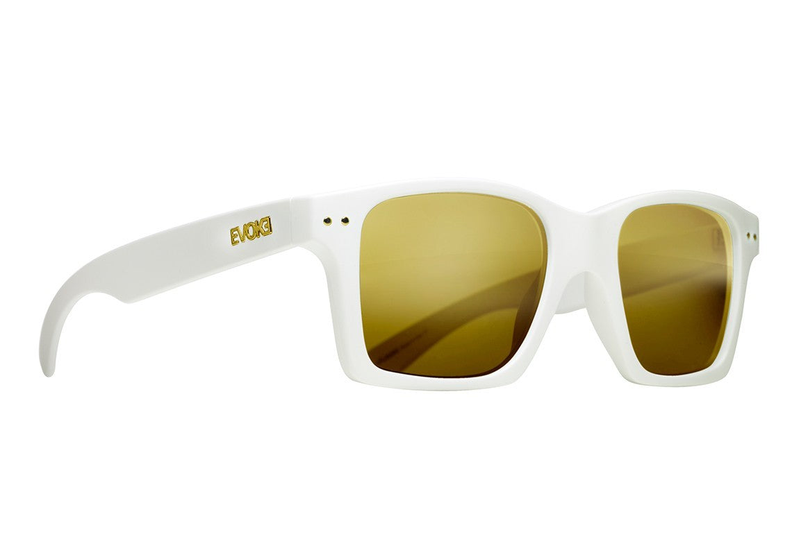 Evoke Trigger White Shine Gold Espelhado - Sol - 47 mm