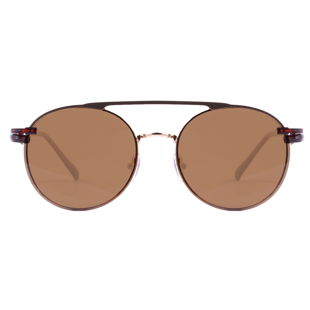 Wee W0177 Clip On Dourado e Marrom Brilho/ Marrom Polarizado