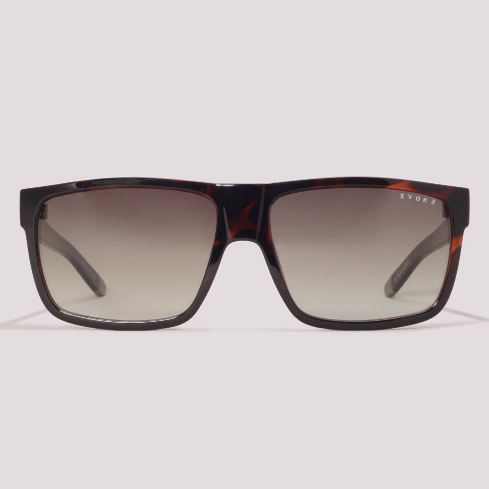 Evoke New Capo V BRG21 Marrom Mesclado Brilho Marrom Degradê  - Solar - 59 mm
