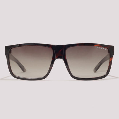 Evoke New Capo V BRG21 Marrom Mesclado Brilho Marrom Degradê  - Solar - 59 mm