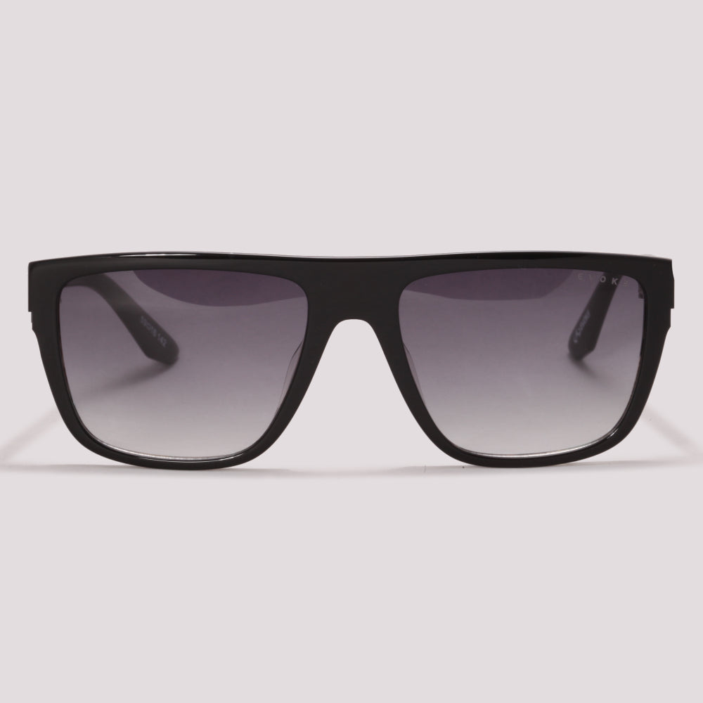 Evoke New Anverse BRA02 Preto Brilho e Mesclado Preto - Sol - 59 mm