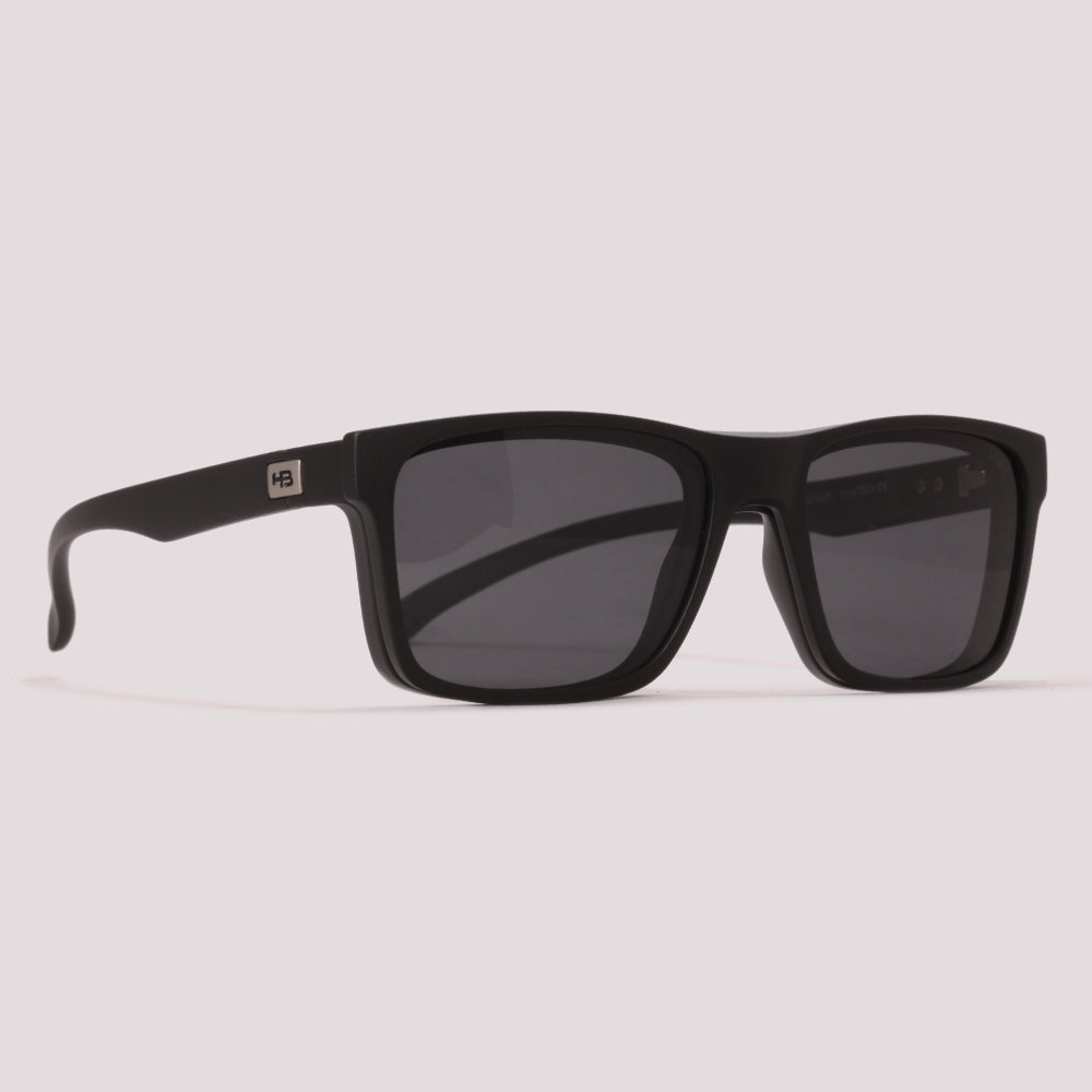 HB Switch 0339 Clip On Preto Fosco Cinza Gamer - Grau - 53 mm