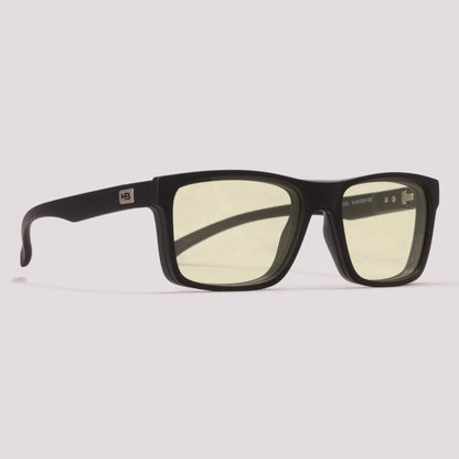 HB Switch 0339 Clip On Preto Fosco Cinza Gamer - Grau - 53 mm