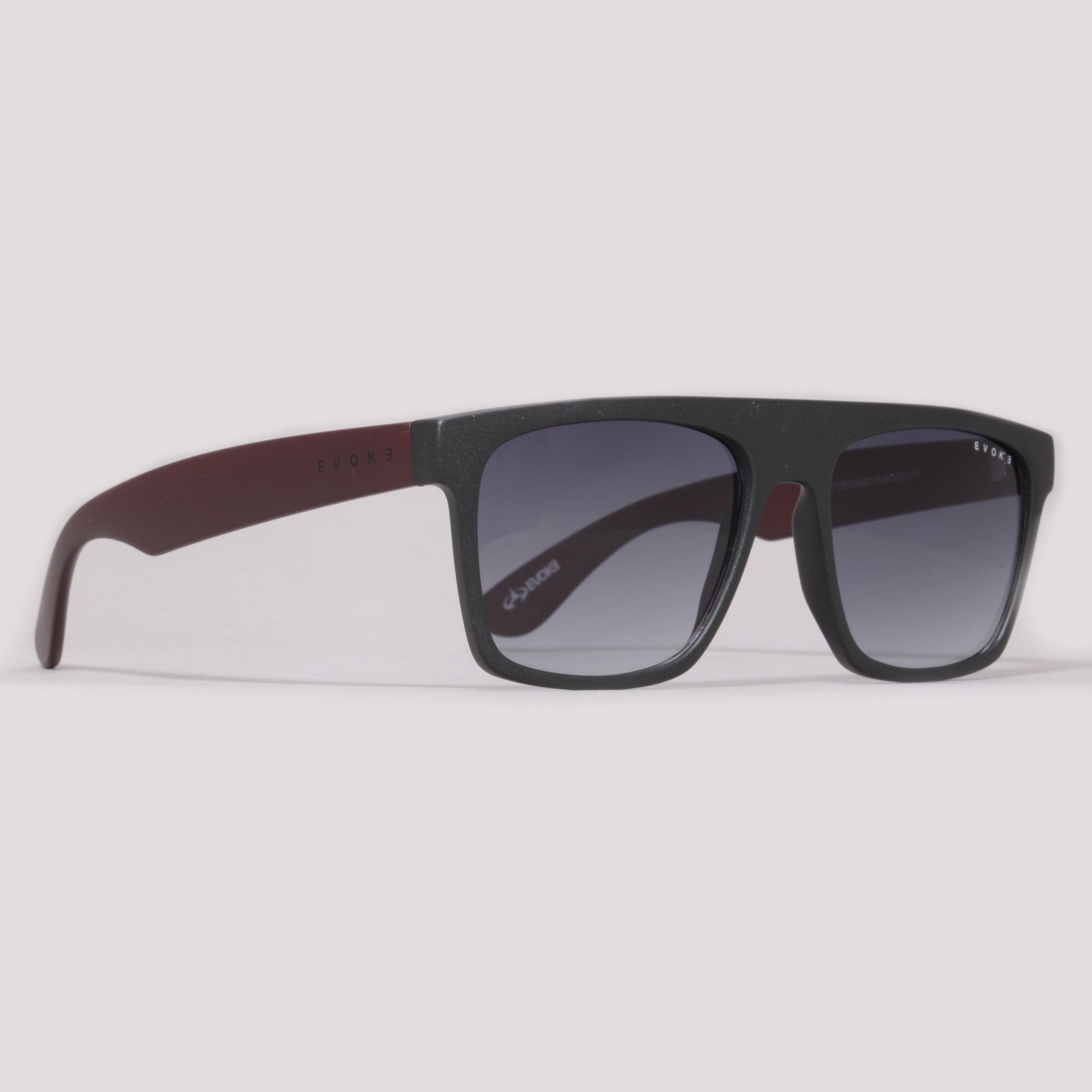 Evoke Daze AC11 Black Matte Bordeaux Gray Gradient - Sol - 55 mm