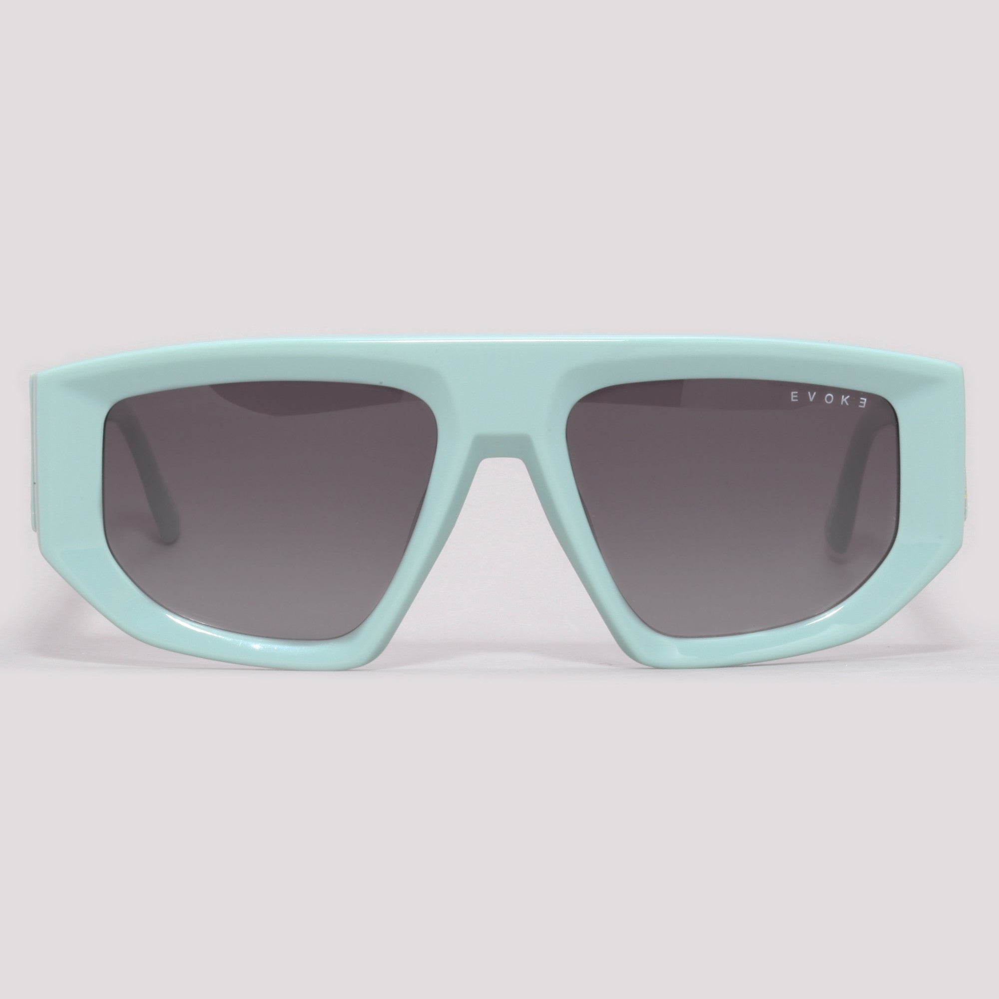 Evoke EVK 59 E02 Pastel Mint Shine Gray Gradient - Sol - 54 mm