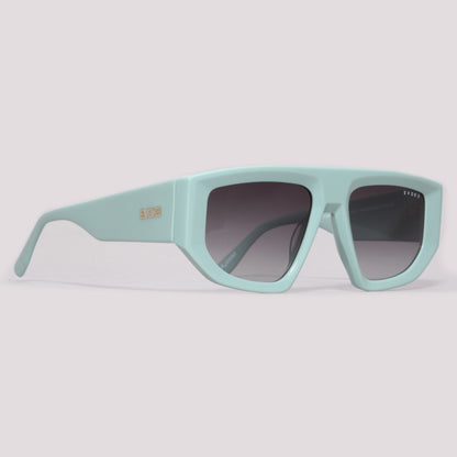 Evoke EVK 59 E02 Pastel Mint Shine Gray Gradient - Sol - 54 mm