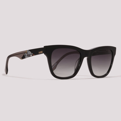 Òculos de Sol Evoke EVK 31 BRA01 Preto Brilho Preto Degradê - Sol - 53 mm