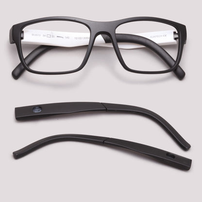 HB Troca Haste Polytech 0513 Preto Fosco Hastes Branco Perolado - Grau - 54 mm