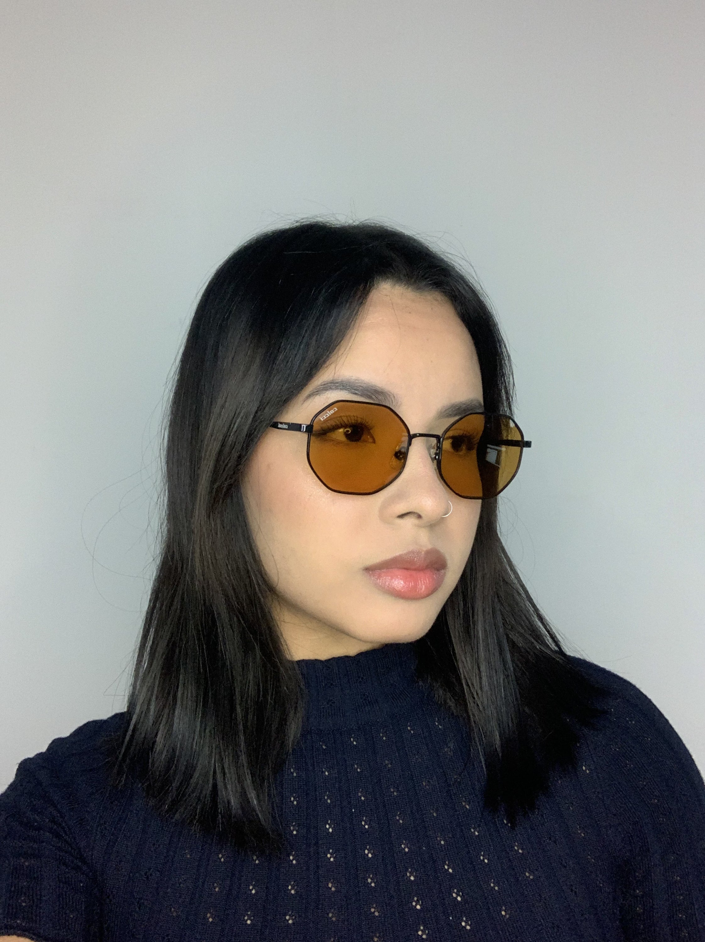 Colcci C0260 Preto Fosco Laranja - Sol