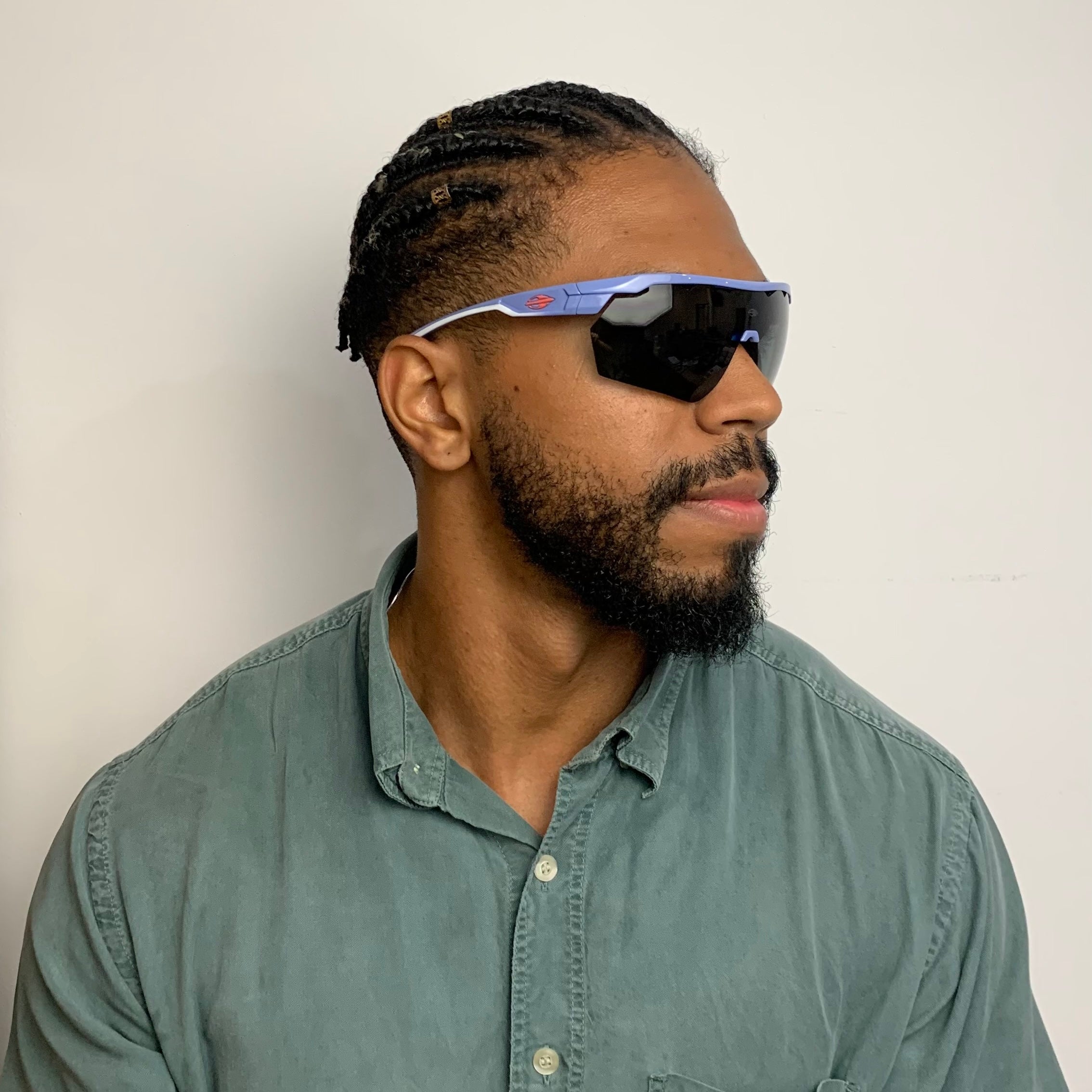 Mormaii Smash Lilás Brilho Preto Polarizado - Sol