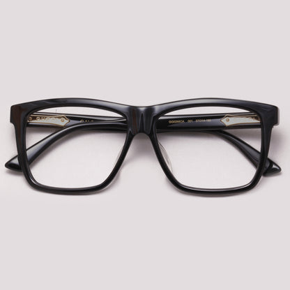 Gucci GG0268OA 001 Preto - Grau - 57 mm