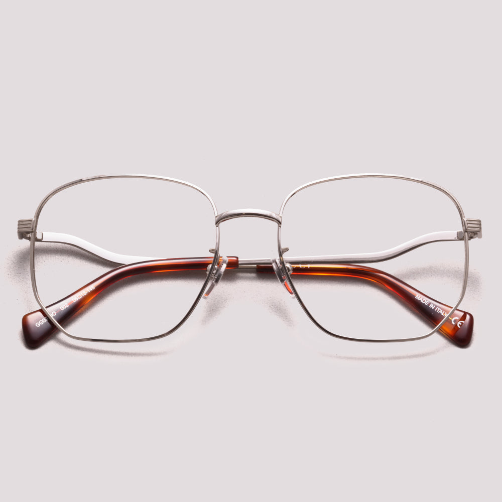 Gucci GG0973O 002 Prata Brilho - Grau - 56 mm