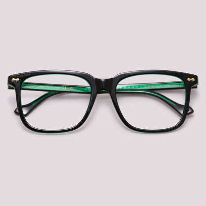 Gucci GG0737O 013 Preto e Verde - Grau - 56 mm